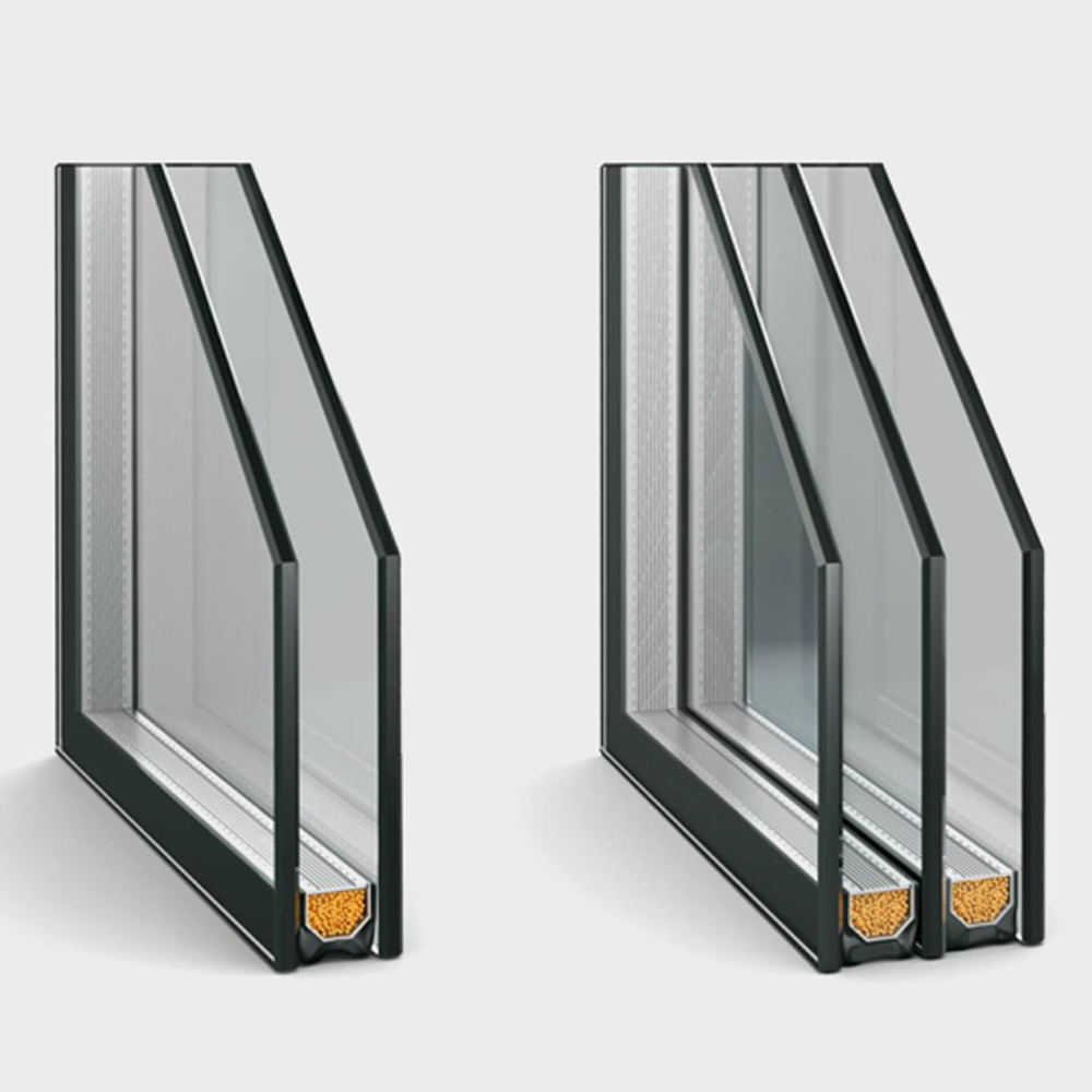 Isolierglas 2-Fach (UG 1,1)